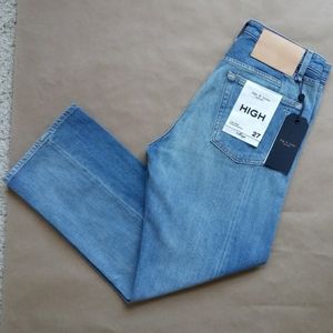 NWT Rag & Bone Maya High Straight Ankle Jeans 27